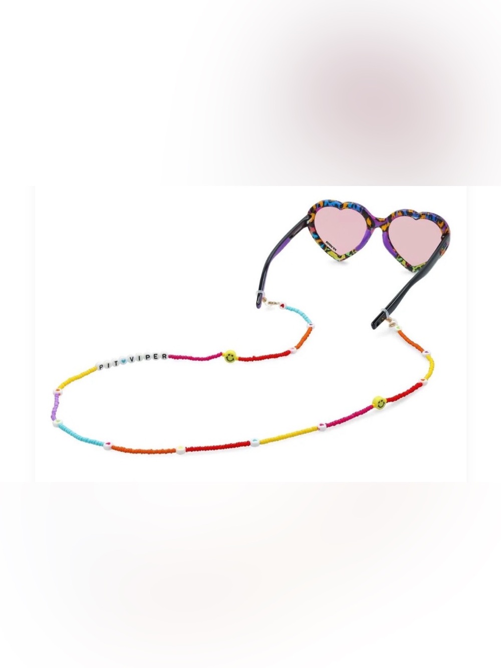PIT-VIPER Multicolor Beaded Sunglass Chain - Brand New